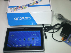 Tableta Android 1.5Gz 7 inch (18cm) Produs Nou Sigilat Negru foto