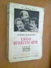 STERIE DIAMANDI - EROII REVOLUTIEI RUSE LENIN, TROTSKI, STALIN foto