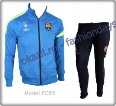 Treninguri NIKE - FC BARCELONA - LIVRARE GRATUITA - UEFA Champions League - Bluza NIKE si Pantaloni conici NIKE - Model nou 2014 - Cel mai mic pret - foto