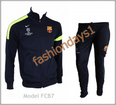 Treninguri NIKE - FC BARCELONA - LIVRARE GRATUITA - UEFA Champions League - Bluza NIKE si Pantaloni conici NIKE - Model nou 2014 - Cel mai mic pret - foto