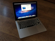 MacBook PRO 13.3&amp;#039;&amp;#039; Display-2.4GHz Intel Core i5+Turbo Boost-128GB SSD-4GB Ram-Intel HD GRAPHICS-APROAPE NOU !!! foto