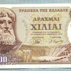 102 BANCNOTA - GRECIA - 1000 DRACHMAI - anul 1970 -SERIA 511509 -starea care se vede