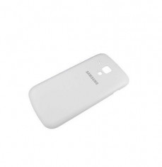 CARCASA SPATE CAPAC SPATE CAPAC BATERIE Samsung Galaxy S Duos S7562 ALB ( WHITE ) ORIGINAL foto