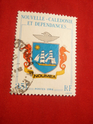 *Serie Blazon 1980 Noua Caledonie ,1val.stamp. foto