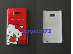 Livrare gratuita! Husa hard case termorezistenta Hello Kitty, pentru SAMSUNG GALAXY S2 I9100 / S2 Plus 9105, foarte draguta + laveta (2) foto
