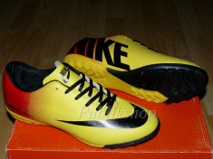 Ghete Nike Mercurial VICTORY IV Model 2014 Fotbal sintetic/sala 36/40 galben foto