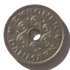 G3. Danemarca 2 KRONER 1992, 5.90 g., Copper-Nickel, 24.5 mm, Margrethe II **, Europa