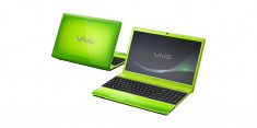 Sony Vaio Caribbean Green Laptop cu procesor Intel CoreTM i3-350M 2.26GHz, 3GB, 320GB, Intel HD Graphics, Windows 7 Home Premium, foto