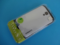 Carcasa SLIM ARMOR Samsung Galaxy S4 I9500 !!! Protectie la socuri !!! Husa TPU Alb !!! CADOU folie de protectie display !!! foto