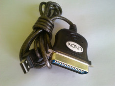 Cablu USB-Paralel adaptor . foto