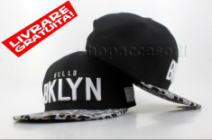 Sapca Snapback Cayler and Sons Hello Brooklyn Negru LICHIDARE STOC!!! foto