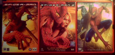 SPIDER-MAN (trilogia, 3 x 2 DVD-uri originale) foto