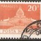 TIMBRE 103j, ROMANIA, MONUMENTE,1973, MAUSOLEUL EROILOR MARASESTI, 20 BANI, STAMPILAT; TEMA : ARTA, MONUMENT, ARHITECTURA , CONSTRUCTIE, EROU, EROI