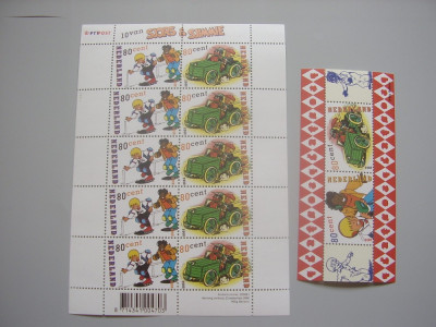 Olanda 2000 comici mi 1817-1818 klb. + bl.65 MNH foto