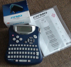 DYMO LabelManager 150 aparat de etichetat, imprimanta etichete autocolante D1, LCD, adaptor, baterii foto