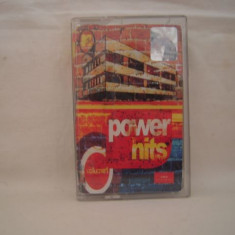 Vand caseta audio Power Hits vol 1,originala,selectie romaneasca