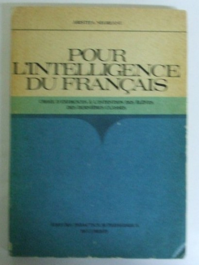 A Negreanu Pour L&#039;intelligence du francais EDP 1977