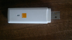 Modem USB 3G Stick Internet Mobil HUAWEI Huawei E1752 E 1752 Decodat. - Cartela SIM Cosmote Orange Vodafone Zapp RDS-RCS-DIGI EU foto