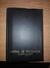 Carte cu set diapozitive Animafilm anul 1972 Modul de productie capitalist foto