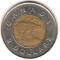 SV * Canada TWO DOLLARS / 2 DOLARI 1996 Elisabeth II * bimetal