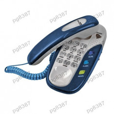 Telefon fix MAXCOM KXT-604B, albastru-400410 foto