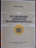 M. Tutescu, Les grammaires generatives-transformationelles, Alta editura