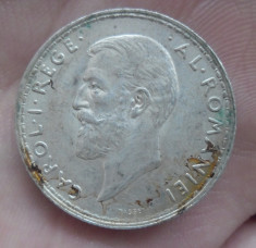 Moneda de argint - 2 lei 1912 -Licitatie de la 1 leu! foto