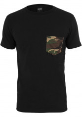 Tricou Urban Classics Camo Negru foto