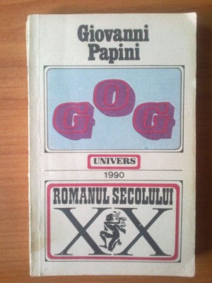 g2 Giovanni Papini - Gog foto