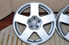 Jante Originale Audi Vw Seat Skoda 16 inch 5x100 foto