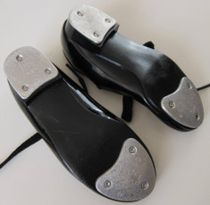 Pantofi step copii, CAPEZIO, piele lacuita, stare buna, made in S.U.A - NU RATA OKAZIA!!!! foto
