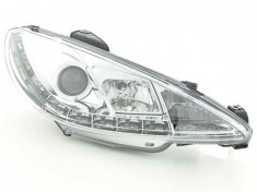 Set Faruri Design LED/Lumini de Zi 3 Peugeot 206 yr. 98- chrome foto