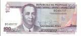 FILIPINE 100 piso 1987-94 XF