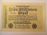 10 Milioane marci Germania , bancnota Zehn Millionen Mark 1923 / 007693