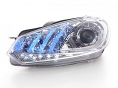 Set Faruri Design LED/Lumini de Zi 29 VW Golf 6 (type 1K) yr. 08- chrome foto