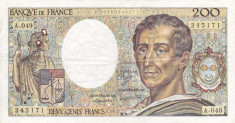 FRANTA 200 francs 1987 VF-!!! foto