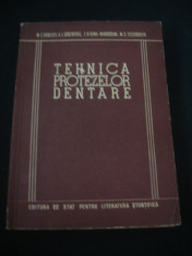 M. E. VASILIEV ... - TEHNICA PROTEZELOR DENTARE {1954} foto