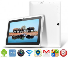 Tableta PC Dual Core 1,5 Ghz QH8 AllWinner A23 7 inch Android 4.2.2 Dual Camera - Alb foto