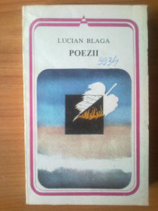 h0 Lucian Blaga - Poezii foto