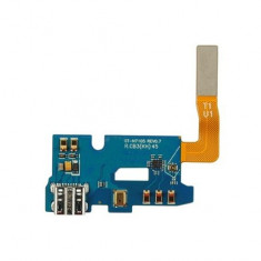 Conector mufa incarcare alimentare cablu de date folie banda flex Samsung N7105 Galaxy Note II Note2 Note 2 Originala Original NOUA NOU foto