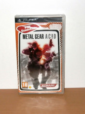 Joc UMD pentru PSP - Metal Gear Acid , nou, sigilat foto