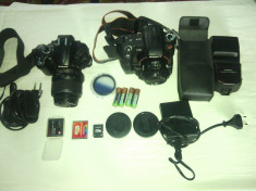 Nikon d5000 si Sony alpha 200 vand/schimb foto