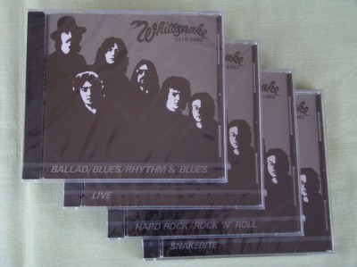 Raritate WHITESNAKE - 1978-1982 Prima Presa Polydor JAPAN - 4 CD NOI Sigilate foto
