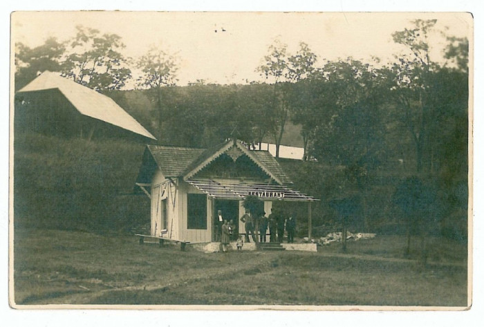 235 - Salina COSTIUI, Maramures - old postcard, real PHOTO - used - 1933