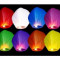 LAMPION / LAMPIOANE ZBURATOARE- PACHET 10 LAMPIOANE COLORATE- 7 CULORI DIFERITE- *LIVRARE GRATUITA POSTA*