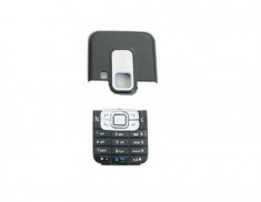 Carcasa Nokia 6120c Kit With Front Cover Without Screen, Camera Cover And Complete Keypad Swap (3 Piese) foto