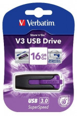 USB FLASH DRIVE VERBATIM 16GB USB 3.0 VIOLET foto