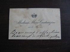 Maria Tescanu Rosetti // Maria Cantacuzino-Enescu foto