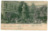 1191 - BUCURESTI, monumentul Domnita Balasa, Litho - old postcard - used - 1902, Circulata, Printata