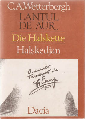 C.A. WETTERBERGH - LANTUL DE AUR, o nuvela suedeza - SPIRITISM, FANTOME} foto